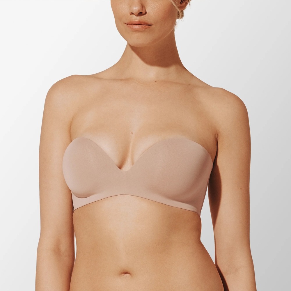 ThirdLove Strapless Smooth Molded Bra in Nude